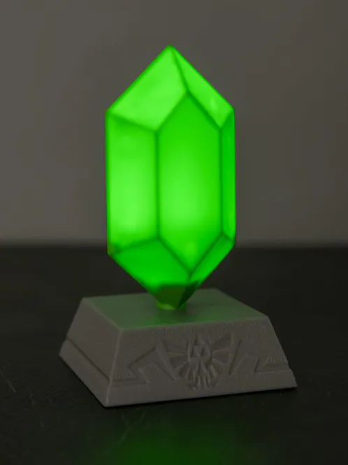 Bilde av Zelda - Green Rupee Lampe